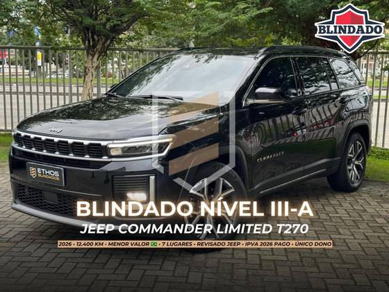 JEEP COMMANDER 1.3 T270 TURBO FLEX LIMITED AT6 JEEP COMMANDER 1.3 T270 TURBO FLEX LIMITED AT6